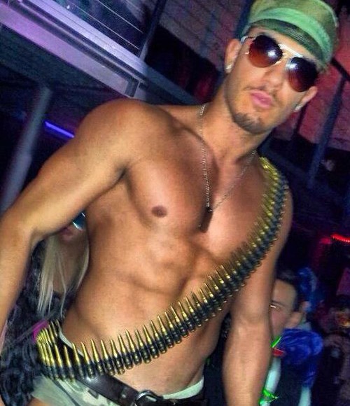 Hire stripper in Ibiza - Ibiza stripper Giorgio2 - stag do Ibiza, hen do Ibiza